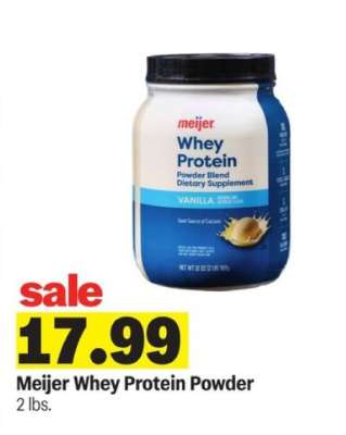 Meijer Whey Protein Powder*
