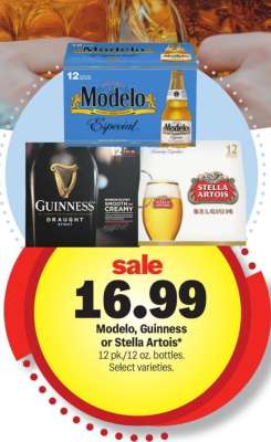 Modelo, Guinness or Stella Artois