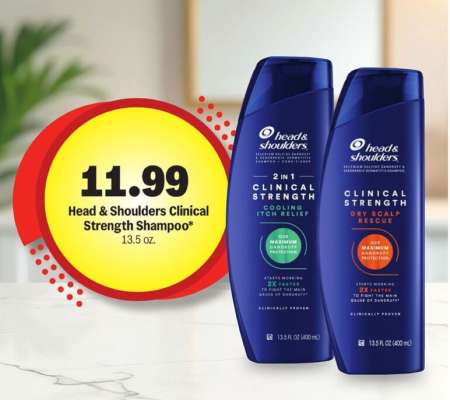 Head & Shoulders Clinical Strength Shampoo