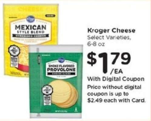 Kroger Cheese