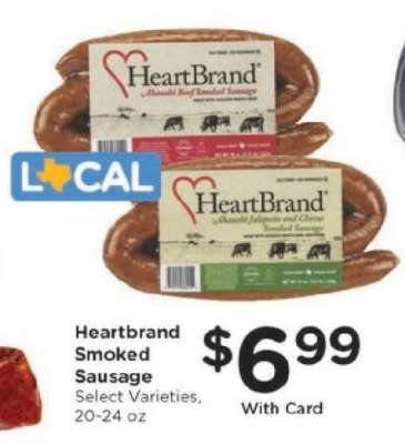 Heartbrand Smoked Sausage