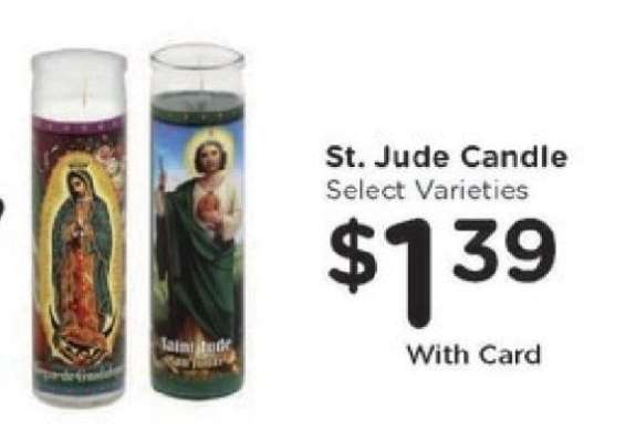 St. Jude Candle