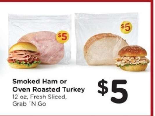 Smoked Ham or Oven Roasted Turkey