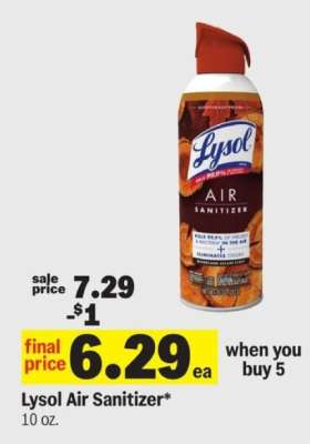 Lysol Air Sanitizer