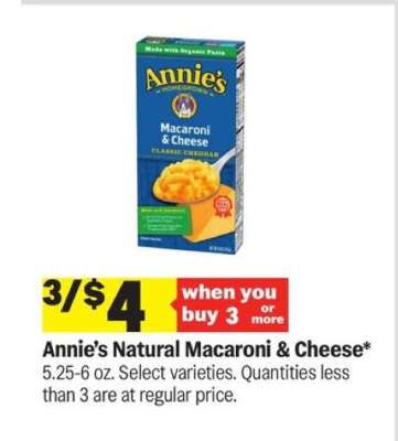 Annie's Natural Macaroni & Cheese