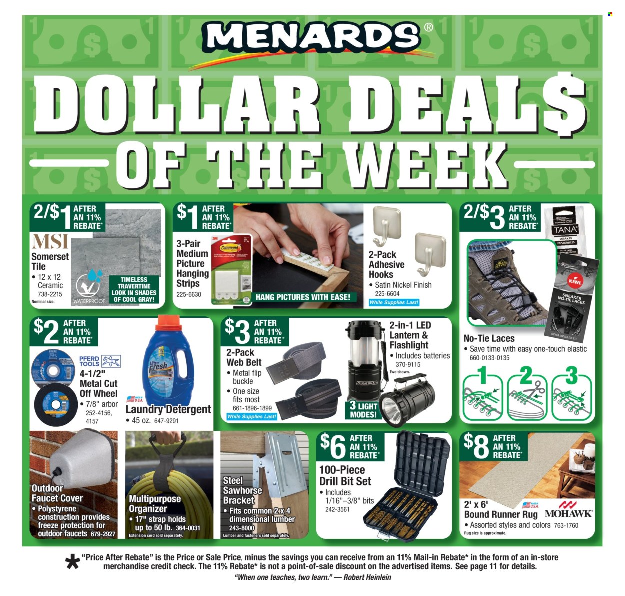 Menards ad - 10/22/2025 - 11/02/2025. Page 2