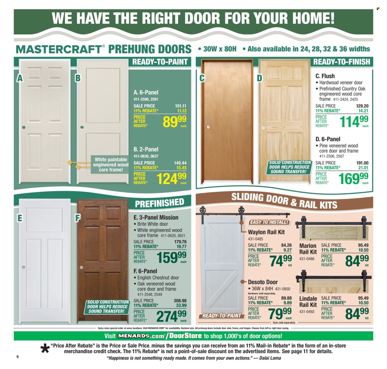 Menards ad - 10/22/2025 - 11/02/2025. Page 10