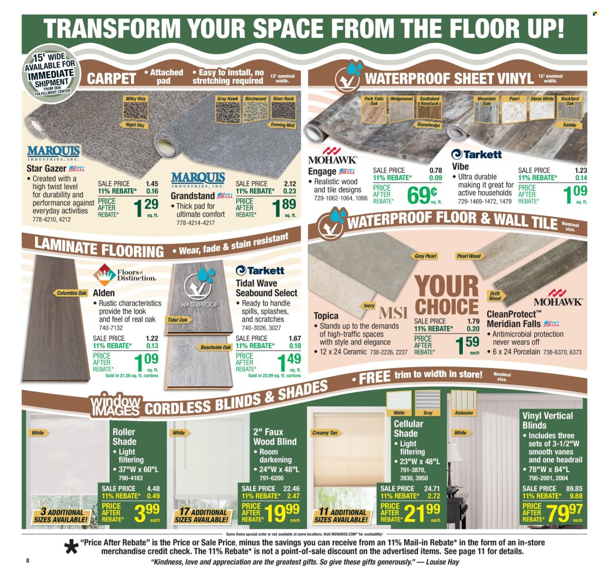 Menards ad - 10/22/2025 - 11/02/2025. Page 12