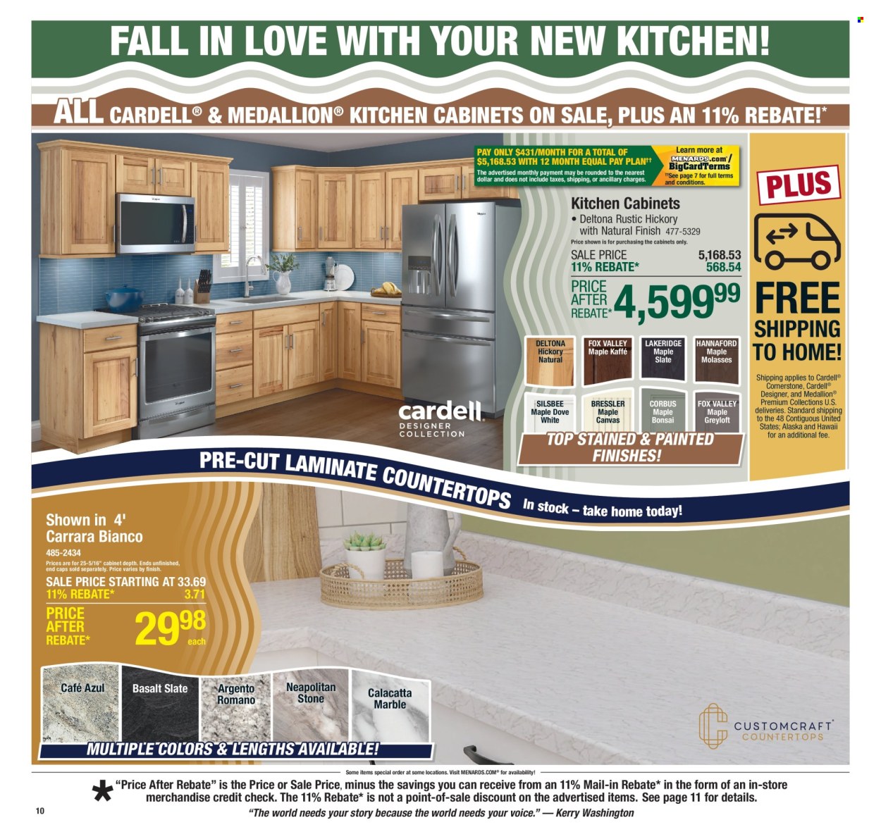 Menards ad - 10/22/2025 - 11/02/2025. Page 14