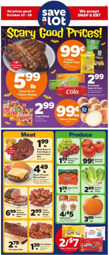 Save a Lot ad - 10/22/2025 - 10/28/2025. Page 1