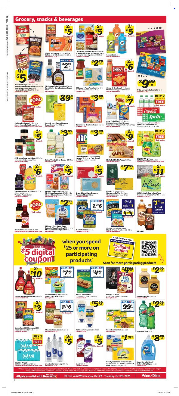Winn Dixie ad - 10/22/2025 - 10/28/2025. Page 4