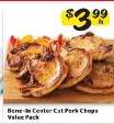 Bone-In Center Cut Pork Chops Value Pack
