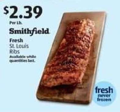 Smithfield Fresh St. Louis Ribs