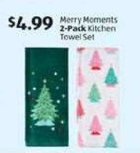 Merry Moments 2-Pack Kitchen Towel Set