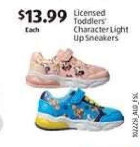 Licensed Toddlers' Character Light Up Sneakers