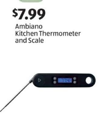 Ambiano Kitchen Thermometer and Scale