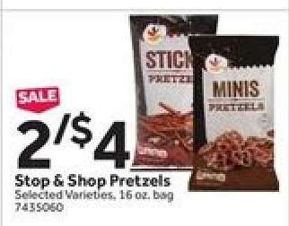 Stop & Shop Pretzels