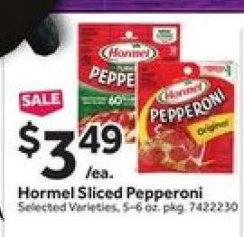 Hormel Sliced Pepperoni*