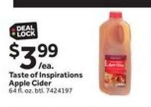 Taste of Inspirations Apple Cider