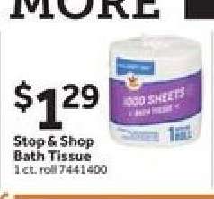 Stop & Shop Bath Tissue