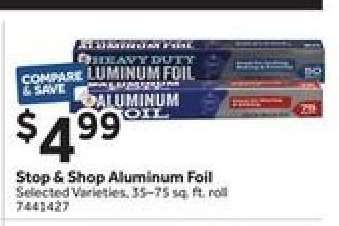Stop & Shop Aluminum Foil