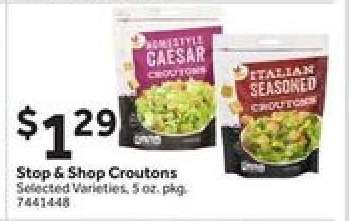 Stop & Shop Croutons