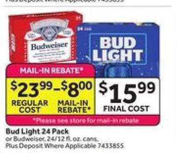 Bud Light 24 Pack