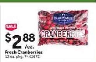 Fresh Cranberries