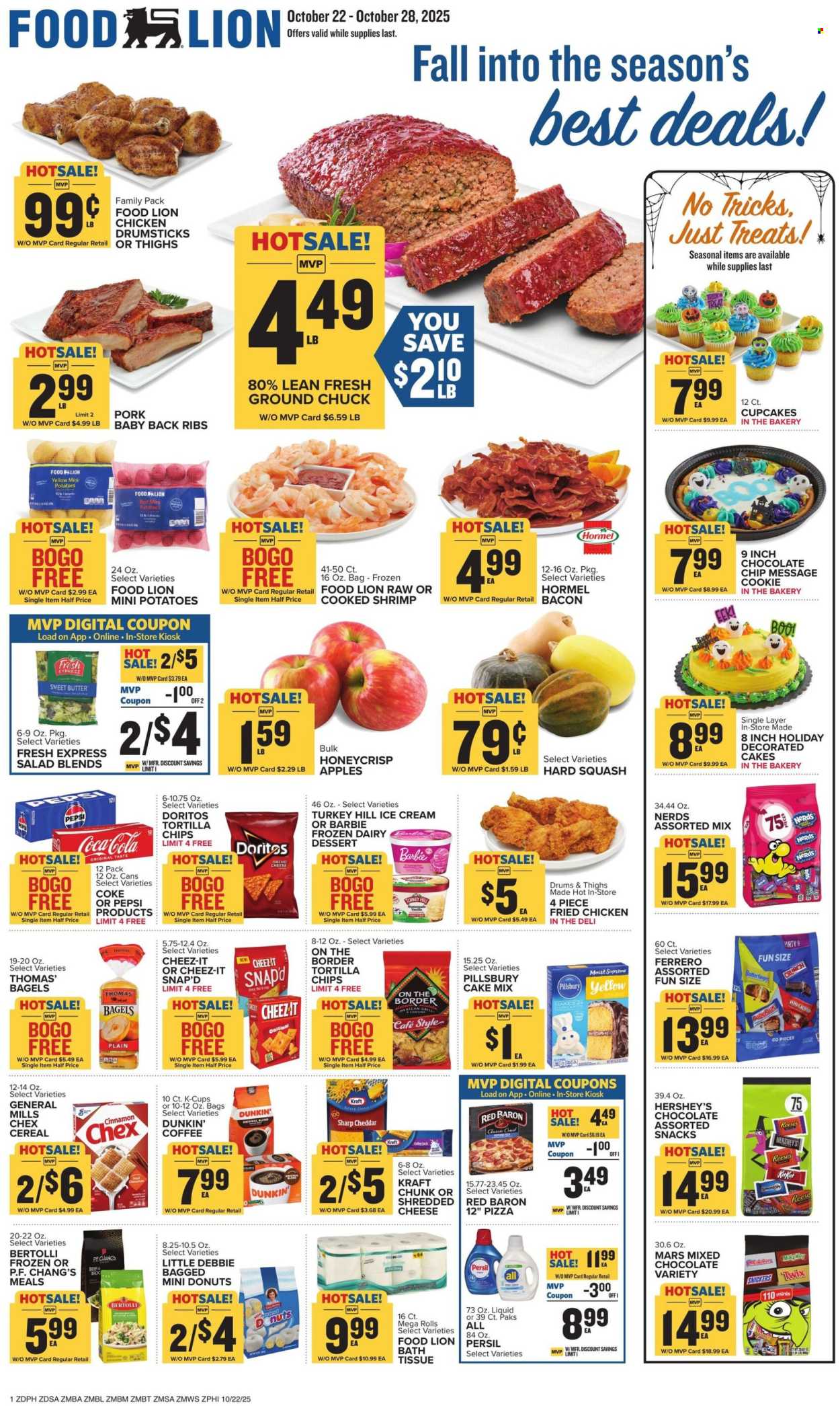 Food Lion ad - 10/22/2025 - 10/28/2025. Page 1