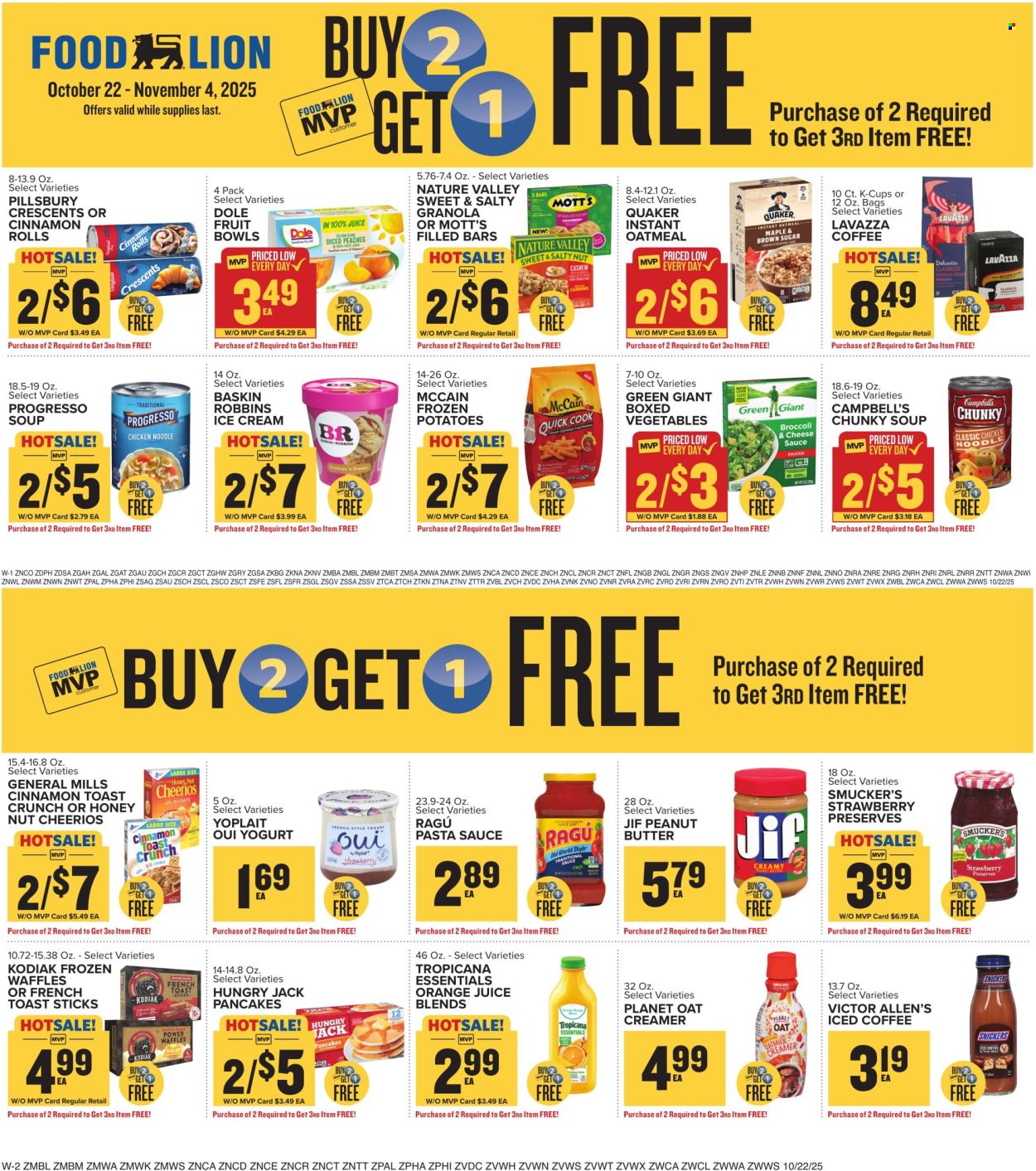 Food Lion ad - 10/22/2025 - 10/28/2025. Page 9