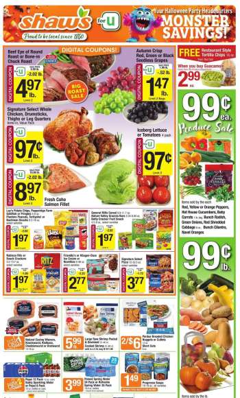 Shaw’s Flyer - 10/24/2025 - 11/03/2025.