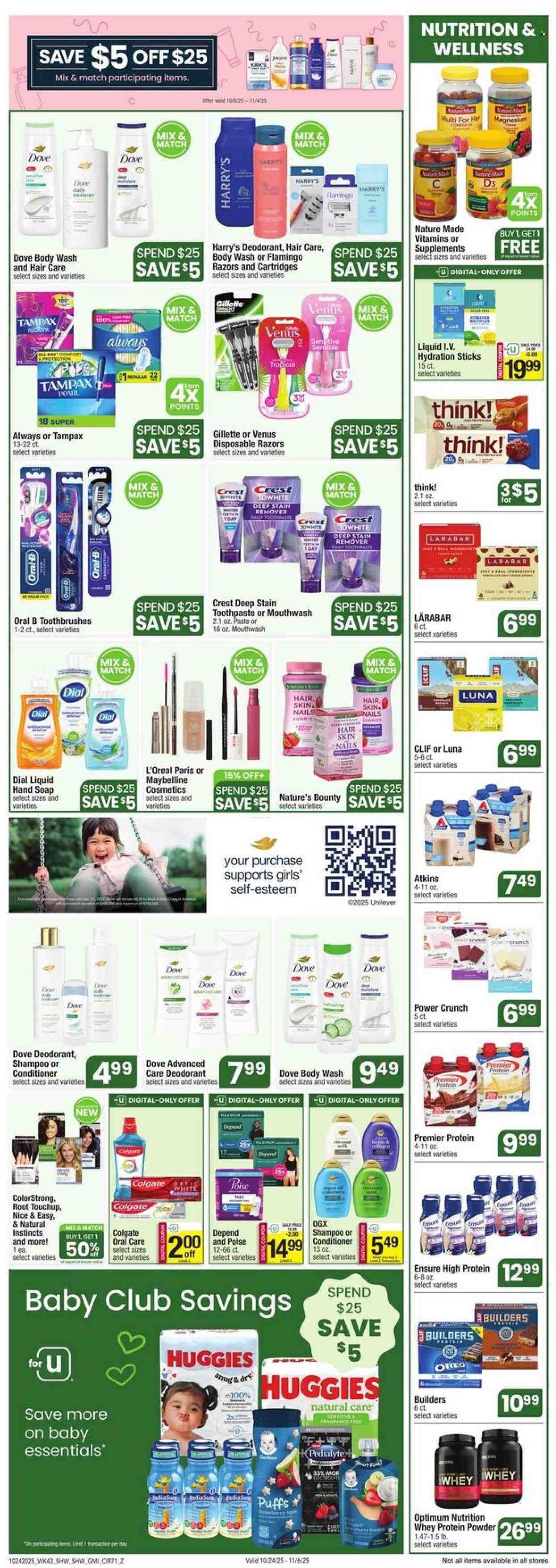 Shaw’s ad - 10/24/2025 - 10/30/2025. Page 6