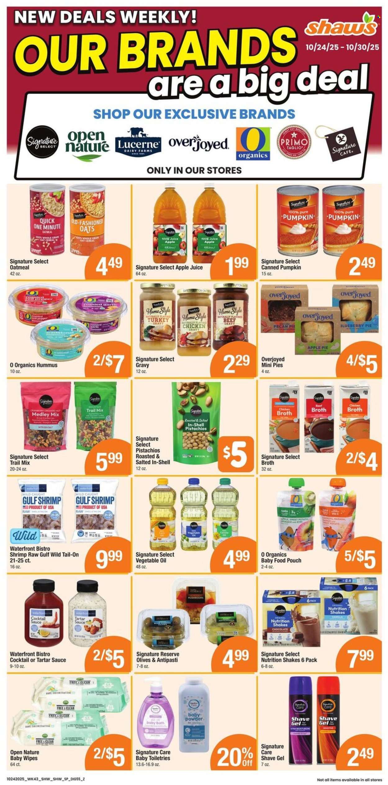 Shaw’s ad - 10/24/2025 - 10/30/2025. Page 8