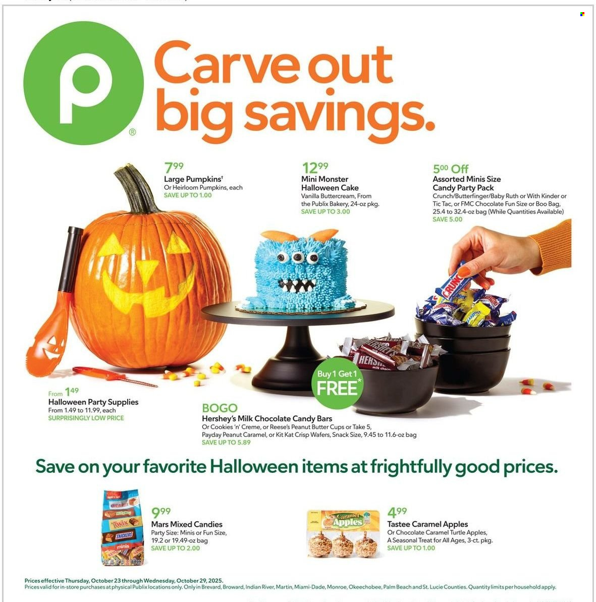 Publix ad - 10/23/2025 - 10/29/2025. Page 1