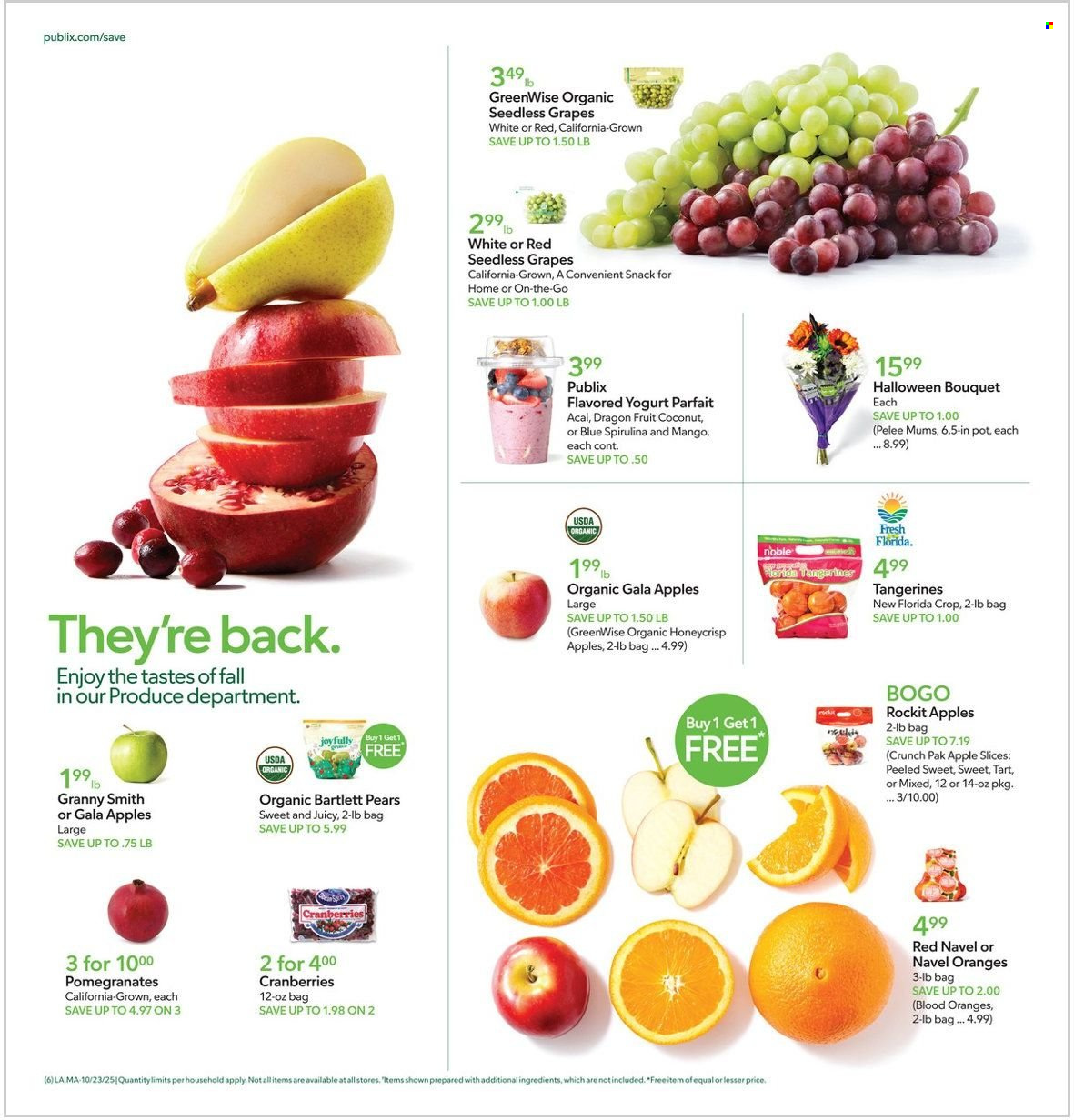 Publix ad - 10/23/2025 - 10/29/2025. Page 6