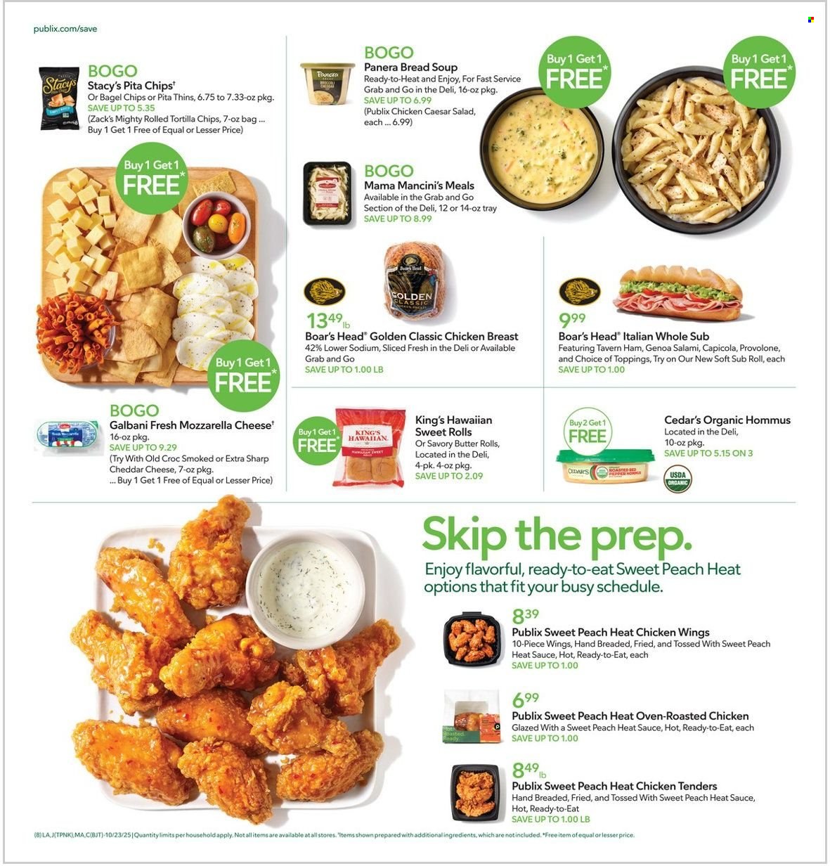 Publix ad - 10/23/2025 - 10/29/2025. Page 8