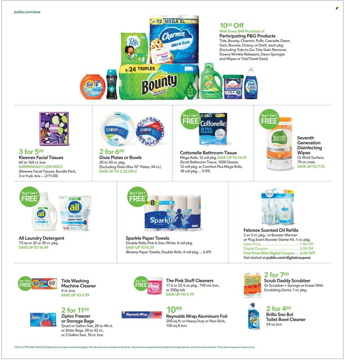 Publix ad - 10/23/2025 - 10/29/2025. Page 14