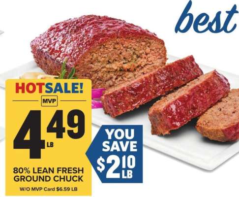 80% Lean Fresh Ground Chuck