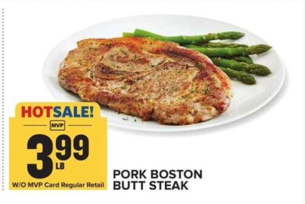 Pork Boston Butt Steak