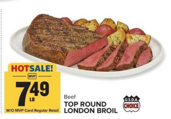 Beef Top Round London Broil