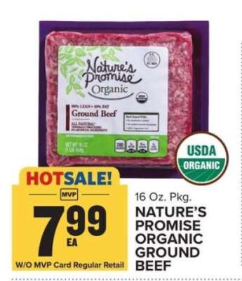 Nature's Promise Organic Ground Beef