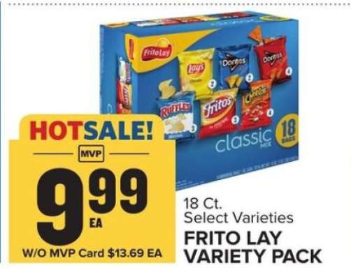 Frito Lay Variety Pack