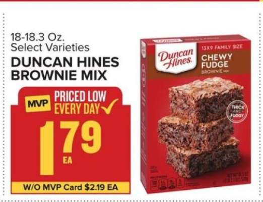 Duncan Hines Brownie Mix