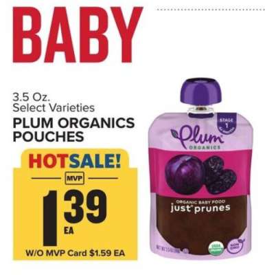 Plum Organics Pouches