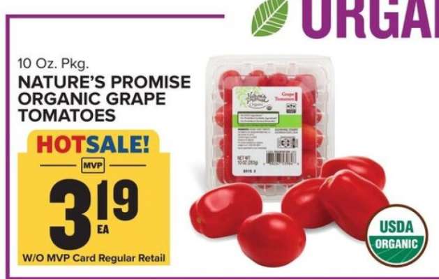 Nature's Promise Organic Grape Tomatoes
