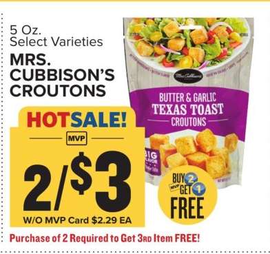 Mrs. Cubbison's Croutons