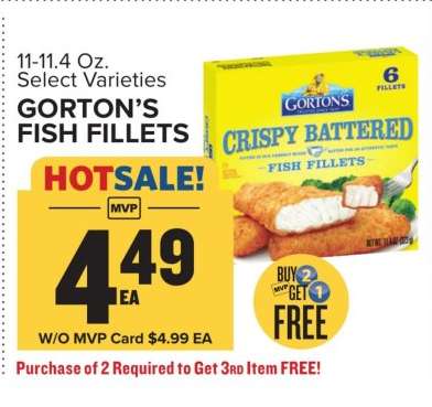 Gorton's Fish Fillets