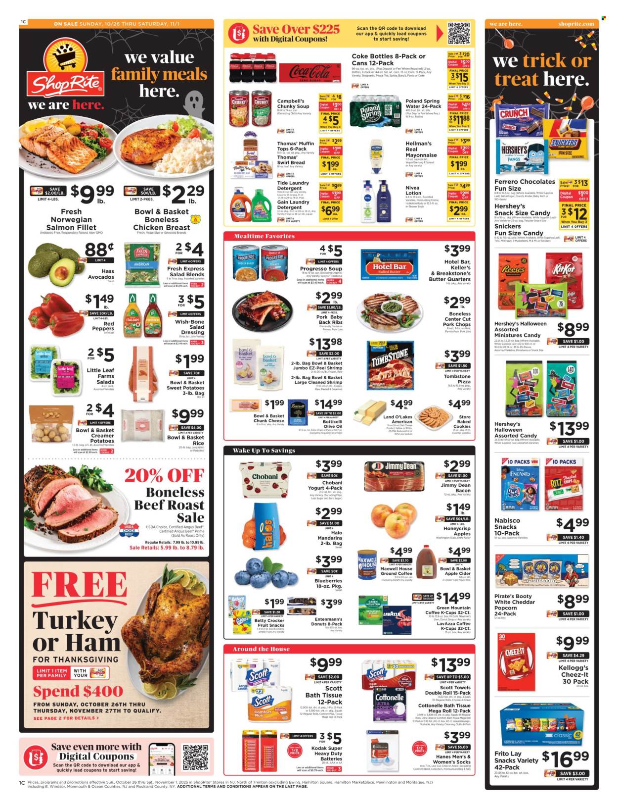 ShopRite ad - 10/26/2025 - 11/01/2025. Page 2