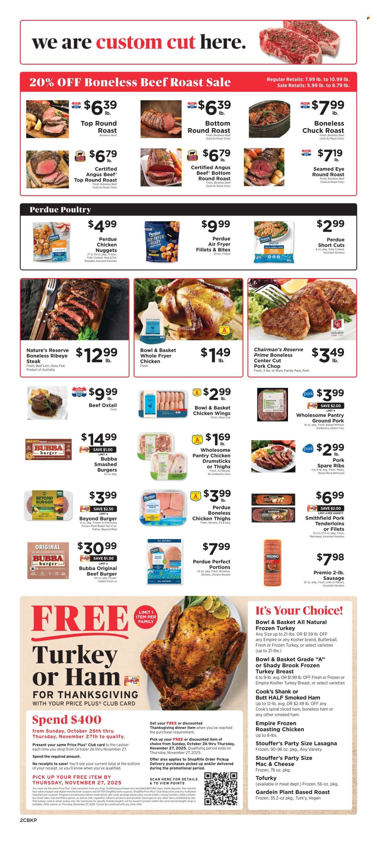 ShopRite ad - 10/26/2025 - 11/01/2025. Page 3