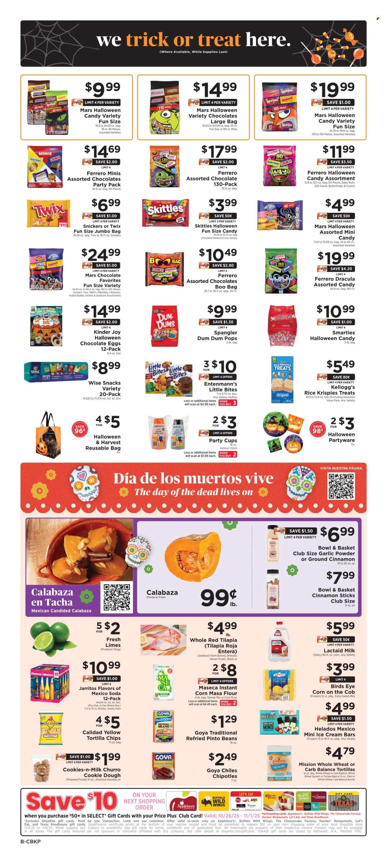 ShopRite ad - 10/26/2025 - 11/01/2025. Page 13